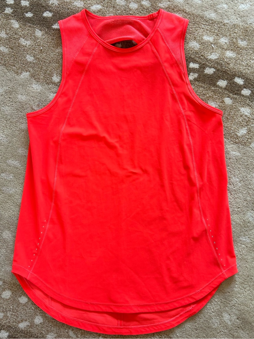 Lululemon Tank with Mesh and Cutout Feature